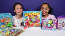 Kerplunk Toy Challenge Game - Bubble Gum Gumballs Candy - Zomblings,Sqinkies,Trash Pack Prizes
