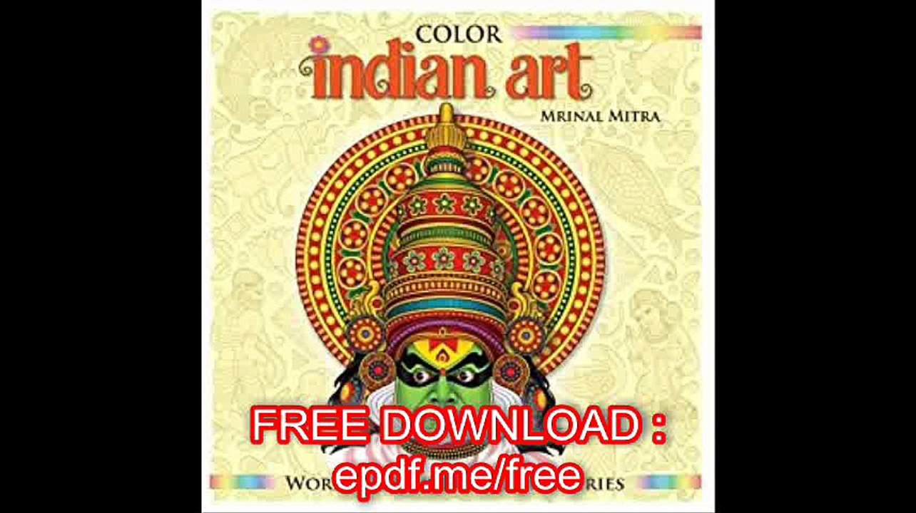 Color Indian Art (World Culture Coloring Series)