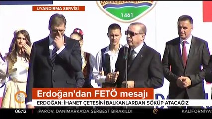 Erdoğan'dan FETÖ mesajı
