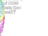 HDSupply XDC050020 DisplayPort auf HDMI Kabel  vergoldete Kontakte 20m weiß