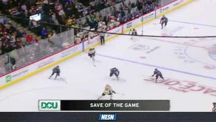 DCU Save: Anton Khudobin Denies Avs With Stellar Pad Save