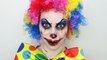 Maquillage dHalloween : Clown diabolique