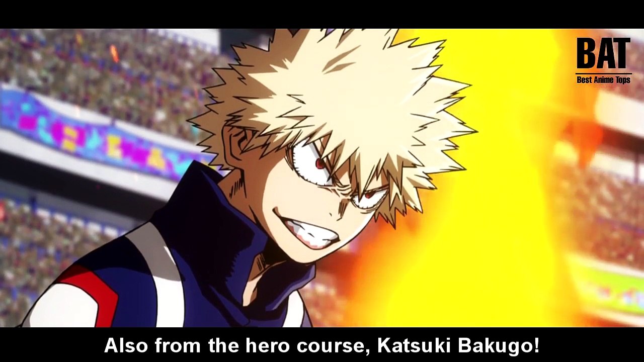 Bakugo vs Todoroki - Boku no Hero Academia Season 2