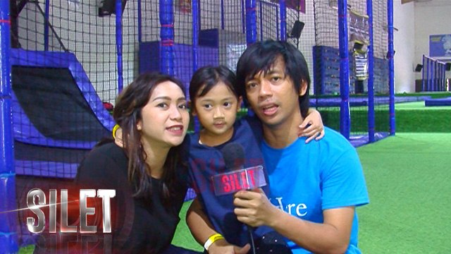 Serunya Rian d'Masiv dan Ralia Bermain Trampolin - Silet 12 Oktober 2017