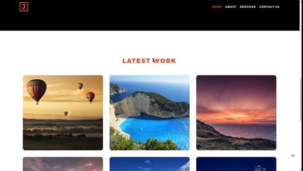 Julie-Klok - Graphic Design Portfolio Website Template | ThemeVault