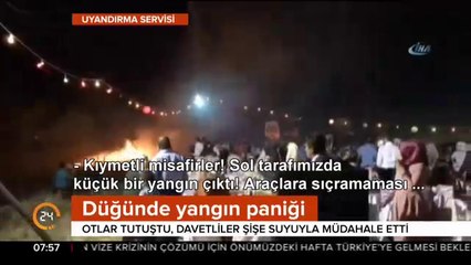 Pet şişeyle müdahale ettiler