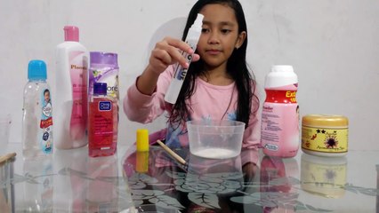 Cara Buat Slime Tanpa GOM | 2 cara pakai pewarna dan engga