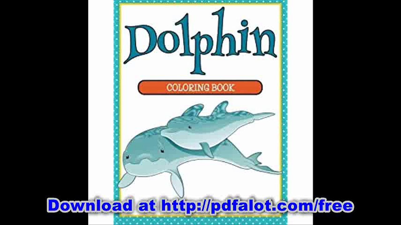 Dolphin Coloring Book
