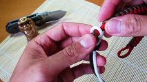 How to Make a Snake Knot Paracord Bracelet (Knot & Loop) Tutorial