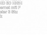 PerfectHD HDMI Kabel 4K ULTRA HD 3D HIGHSPEED Ethernet mit Ferrit  50 Meter  3 Stück
