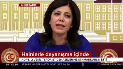 Terörist cenazesine HDP sahip çıktı