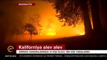 Kaliforniya alev alev yanıyor!