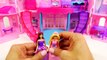 Barbie Musical Light Up Castle Disney Frozen Elsa and Princess Anna Barbie Girl Doll Popstar Playset