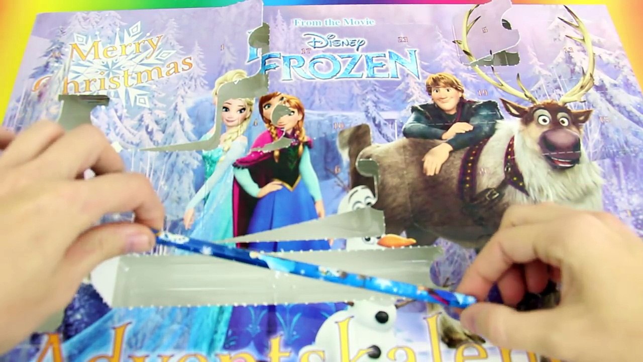 FROZEN DISNEY ADVENTSKALENDER 2016 l alle 24 Türchen l Elsa xmas unboxing Weihnachtenl PatDIY