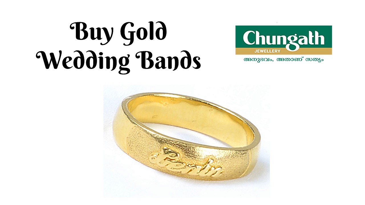 Gold wedding rings