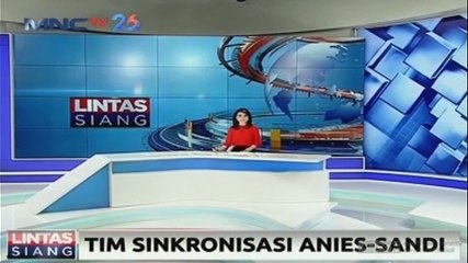 Hari Ini Tim Sinkronisasi Serahkan Hasil Kerja Pada Anies-Sandi