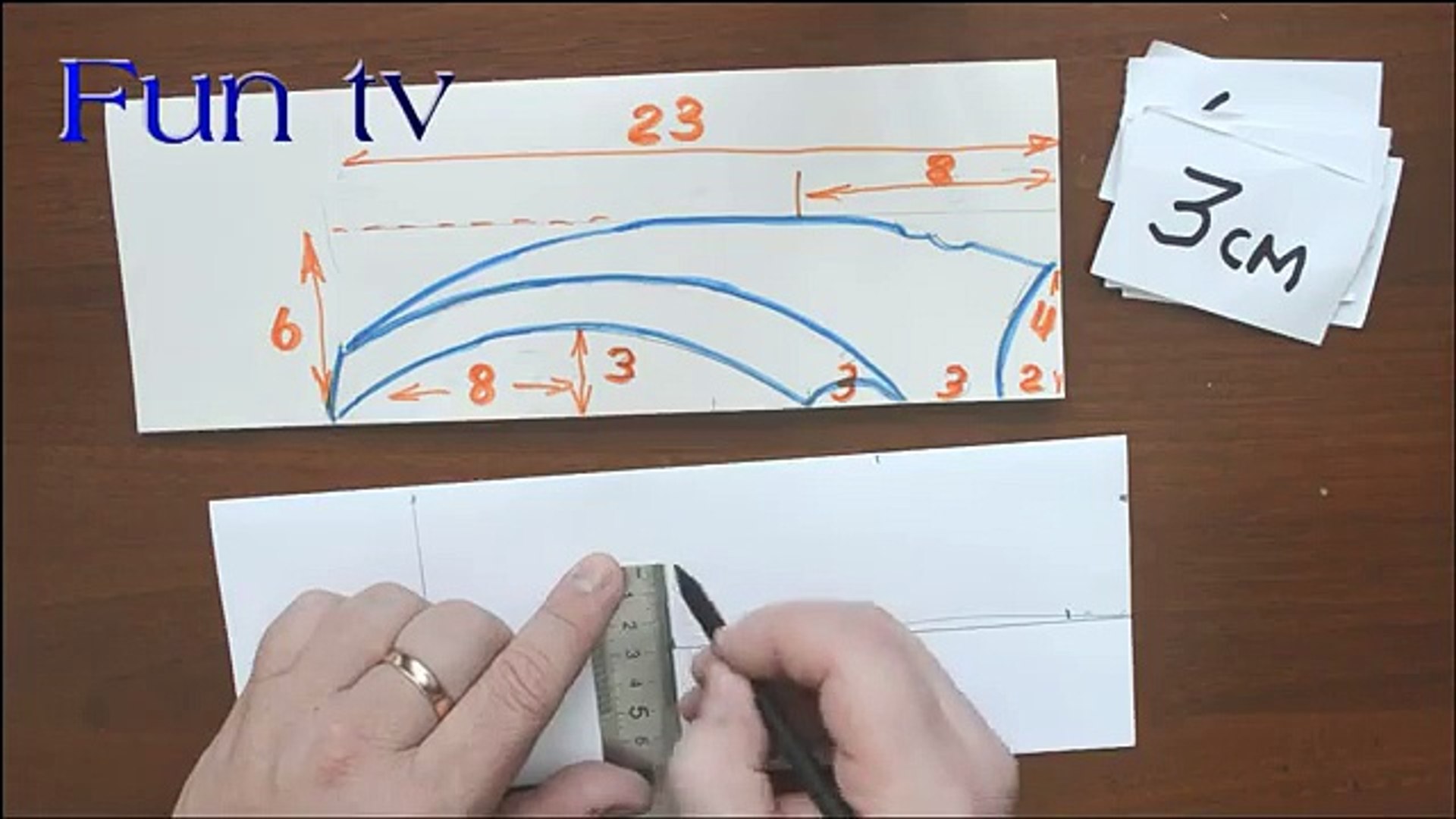 ⁣How to make a paper tical kama - Warrior kama - paper weapons