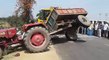 Ce tracteur hors de contrôle se conduit tout seul et fuit !!