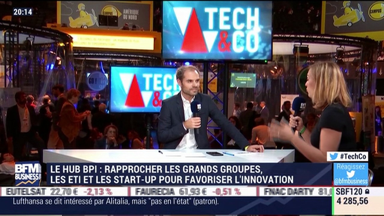 Le Hub BPI: rapprocher les grands groupes, les ETI et les startups pour innover - 12/10