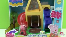 Peppa Pig Bailones Casa de Juegos Peppa Pig Weebles Wind & Wobble Playhouse - Juguetes de Peppa Pig