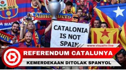 Penolakan Spanyol atas Kemerdekaan Catalunya. Ini Faktanya