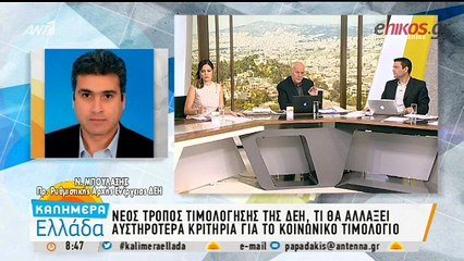 Πρόεδρος ΡΑΕ: Στρεβλός ο τρόπος τιμολόγησης της ΔΕΗ - ΒΙΝΤΕΟ