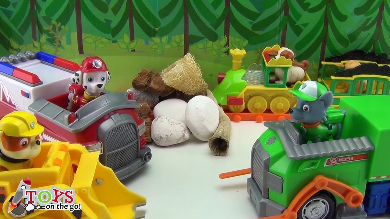 Patrulla Canina Vehículos Rocky, Marshall y Rubble Paw Patrol Vehicles - Juguetes de Patrulla Canina - Vidéo Dailymotion