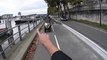Un road rage entre deux cyclistes et deux hommes en scooter à Paris