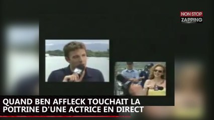 Harvey Weinstein : Ben Affleck accusé d’attouchements sexuels, la vidéo polémique