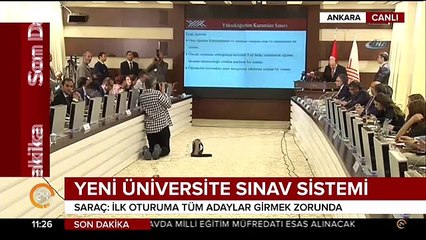 YÖK Başkanı Saraç'tan  200 puan ve üzeri alan adayların durumuna ilişkin kritik açıklama