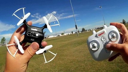Syma X21 Altitude Hold Micro Drone Flight Test Review
