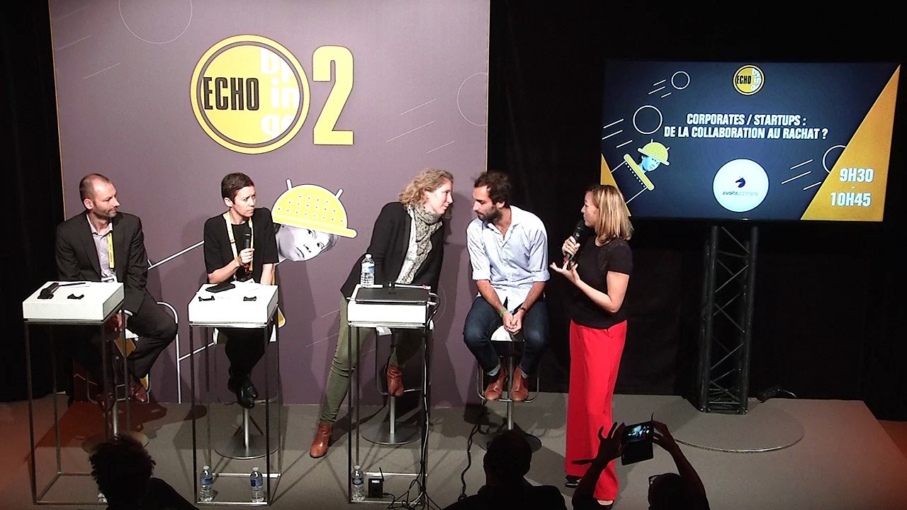 ECHO 2 - Corporates / startups : de la collaboration au rachat ?
