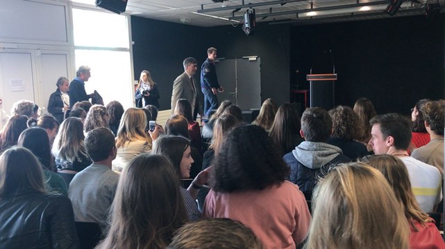 Thomas Pesquet rencontre les élèves de son ancien lycée