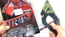 Marvel Legends Spider Man Homecoming Spider Man Stark Suit Chefatron Toy Review