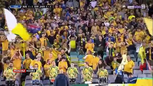 ملخص اهداف مباراة سوريا واستراليا [1 2 ][شاشة كاملة ] تصفيات كأس العالم