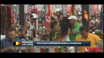 Frederik Van Lierde gagne l'Ironman Hawaii 2013
