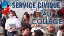 Témoignages de deux volontaires engagés en « Service Civique » au collège de l'Europe à Bourg-de-Péage (Drôme)