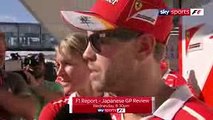 F1 2017 Japanese GP  Sebastian Vettel Interview after retiring