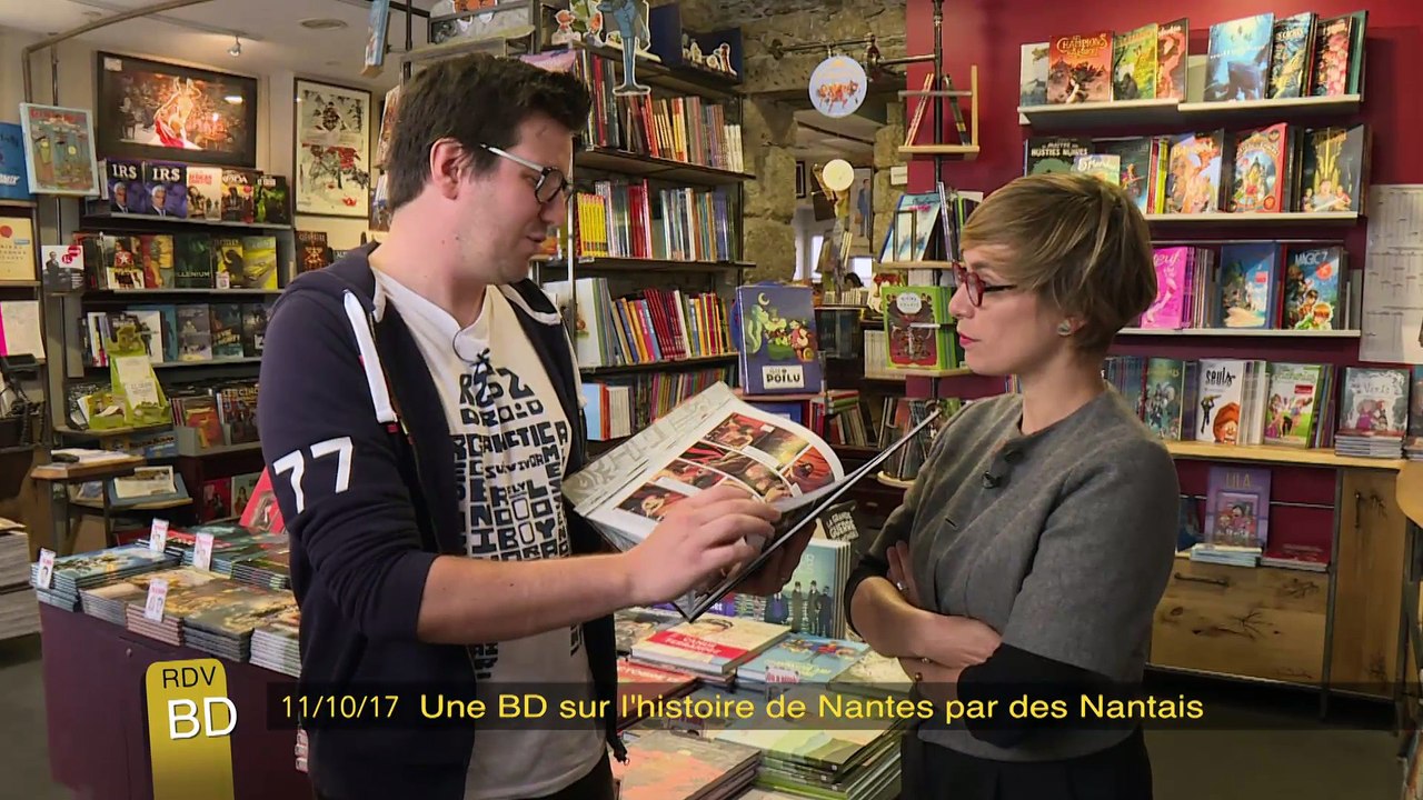 Le RDV BD d'octobre : L'histoire de Nantes en BD par des Nantais