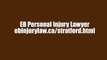 Personal Injury Lawyer Stratford - EB Personal Injury Lawyer (800) 274-6109