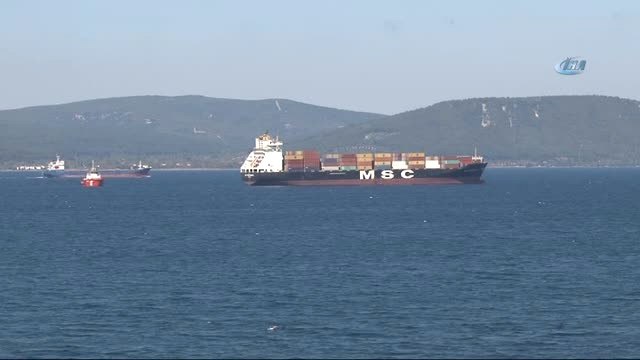 Çanakkale Boğazı'nda Gemi Arızası