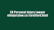Injury Lawyer Stratford ON - EB Personal Injury Lawyer (800) 274-6109