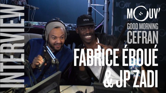 FABRICE EBOUE & JP ZADI : le film Coexister , le rap français, Pink Kalash... #MORNINGCEFRAN