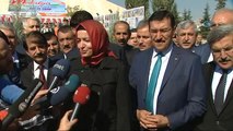 Aile ve Sosyal Politikalar Bakanı Kaya ve Gümrük Bakanı Tüfenkci Gazetecilerin Sorularını Cevapladı