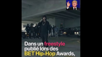 Eminem dézingue Donald Trump dans un rap furieux