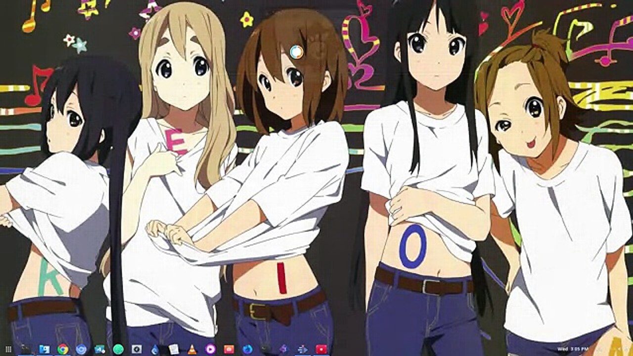 「K-On GNOME 3.26 」E01 - Blur on Shell Overview
