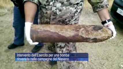 Intervento dell'Esercito per una bomba - Intervento dell'Esercito per una bomba