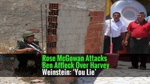 Rose McGowan Attacks Ben Affleck Over Harvey Weinstein: ‘You Lie’