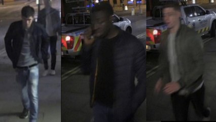 Police Video Shows Men Believed To Have Viciously Assaulted 22-Year-Old Boy