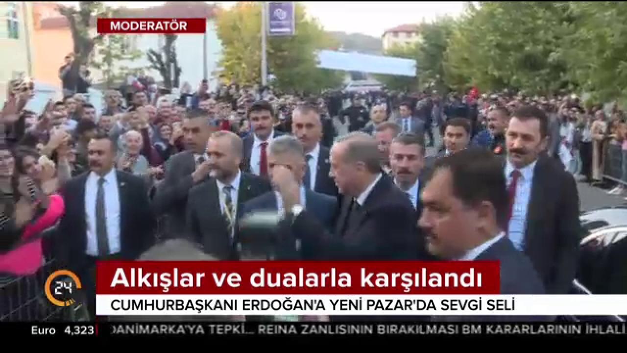 Erdoğan ilahi söyledi